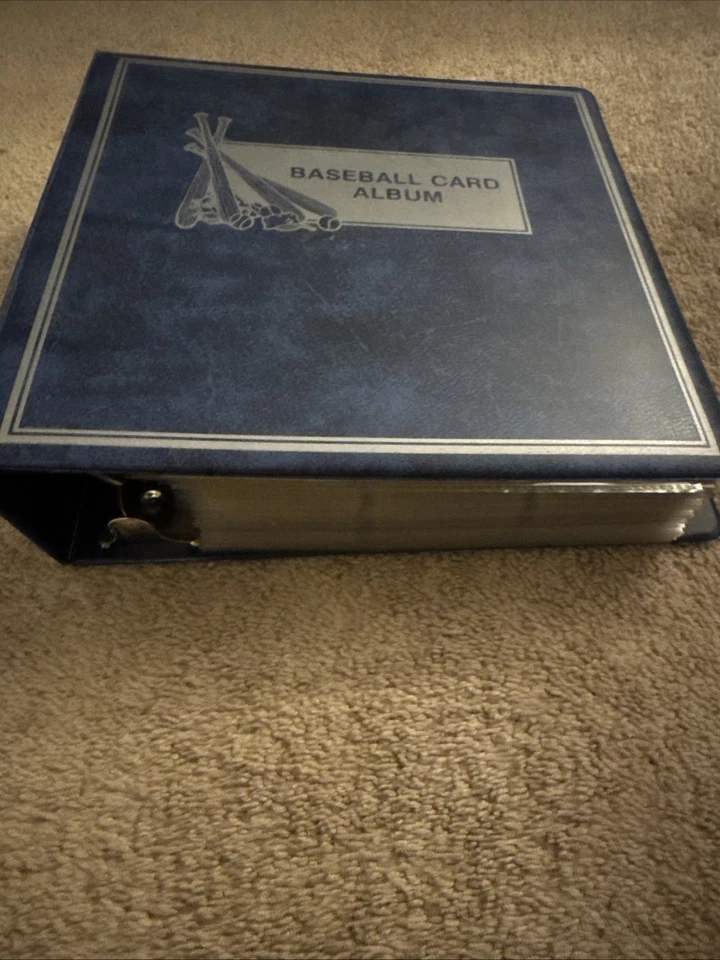 Enorme lote de tarjetas de béisbol 1960-1979 612 mayormente vintage colección en páginas álbumes Foto 1 de 4