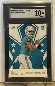 2020 Panini Rookies & Stars 102 Tua Tagovailoa SGC Gem Mint 10 Miami Dolphines - Picture 1 of 2