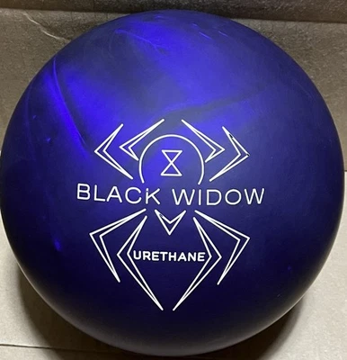 Hammer Black Widow Urethane Purple 15 lb Bowling Ball New in Original Box - Image 1 of 4