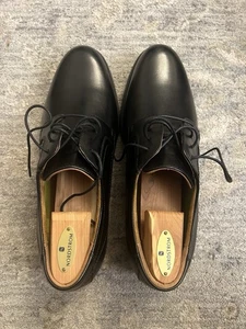 USA Florsheim Imperial Mens Wingtip Oxford Dress Shoes Black Leather Size 10 - Picture 1 of 6