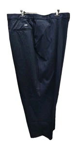 Two pairs of Cintas Men’s Size 66x30 Blue Uniform Work Pants NEW! - Picture 1 of 5