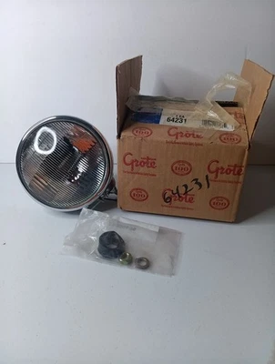 Foco antiniebla vintage Grote 6 pulgadas 12v nuevo *leer descripción* ver todas las fotos  Foto 1 de 4