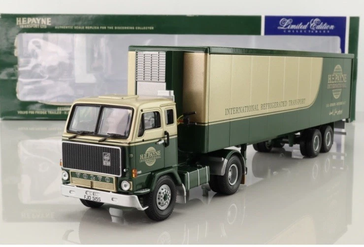 Corgi CC13106 Volvo F88 Fridge Trailer H.E.Payne Transport Ltd 1/50 Scale - Image 1 of 1