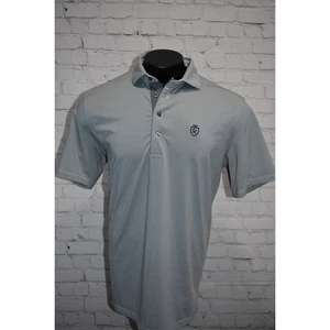 Greyson Golf Poloshirt Wolf Herren Größe Large blau Polyestermischung Performance  - Bild 1 von 8