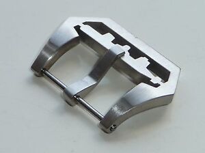 24mm Brushed Submarine Buckle for PANERAI Watch Band Strap
