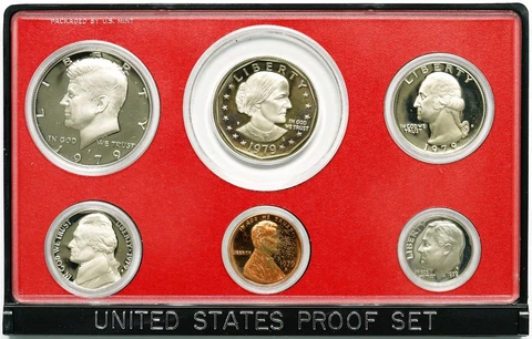 1979 United States Proof Set w/ OGP Cover