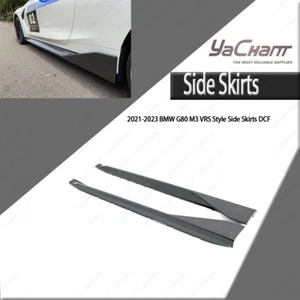 Trocken Carbon VRS Style Seitenschweller für 2021-2023 BMW G80 M3 - Bild 1 von 6