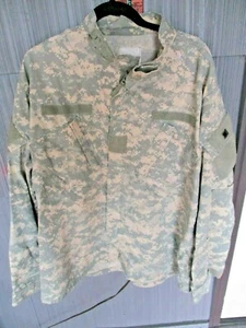 Camo Uniform Zipper Shirt Jacket XL - Picture 1 of 6