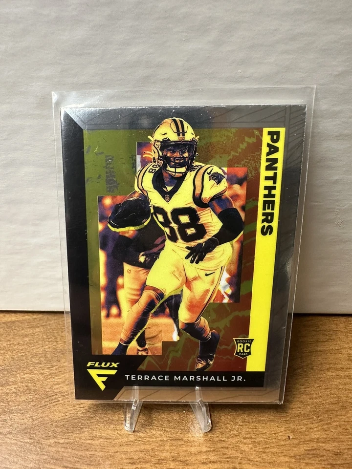 Terrace Marshall Jr. 2021 Chronicles Flux #FX-16 RC - Carolina Panthers - Image 1 of 1