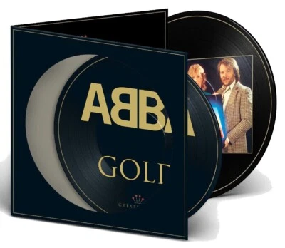 ABBA LP x 2 Abba Gold DOUBLE VINYL PICTURE DISC Gfold Sleeve NEW SEALED + Skr. - Image 1 of 4