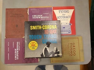 Vinyl 2 Record Box Set Smith-corona 10-day touch typing+4 books+workbook - Picture 1 of 24