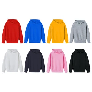 Unisex Kids Undershirts Sports Sweatshirt Girls Pullover Casual Fall Winter Top - Picture 1 of 38