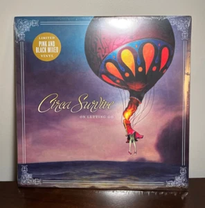 Circa Survive - On Letting Go - Black/Pink Mix Vinyl /1000 - Picture 1 of 11