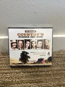 Country's Number One Hits ~ 80 Songs on 4 CDs New 2014 Johnny Cash, Tanya Tucker - Picture 1 of 2