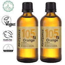 Naissance Orangenöl süß - 200ml (2x100ml) - 100% naturreines ätherisches Öl