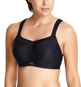 Panache 5021 Power Underwire Sports Bra Black 30E US/UK - Picture 1 of 4