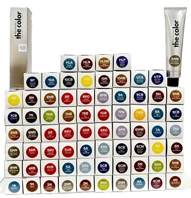 Paul Mitchell The Color Permanent Cream Hair Color 3.0 oz New CHOOSE - Image 1 of 4