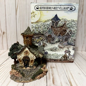 Boyds Bearly Built Villages La Capilla en el Bosque 19003 Completo - Imagen 1 de 10