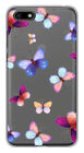 Printed silicone case compatible with Huawei Honor 7S Colorful butterflies