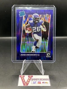 2021 Donruss Optic - KENE NWANGWU RATED ROOKIE PURPLE SHOCK PRIZM #233 - Picture 1 of 3
