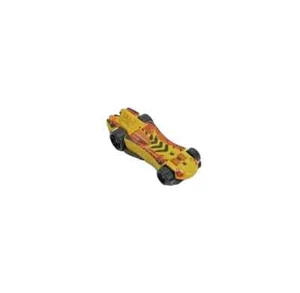 Power Bomb 2004 Hot Wheels Toy 1:64 Loose Car Yellow Black Cat Orange Red Line - Picture 1 of 18