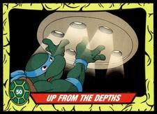 Topps Ireland  Teenage Mutant Hero Turtles (1990) Up from the Depths No. 50