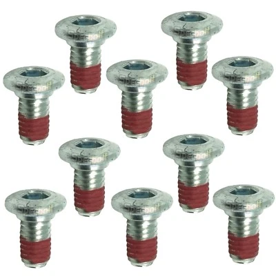 10PC M8 ROTOR BOLTS KDX KLX250 KAWASAKI KDX200 KDX220 KLX650 KLR650 DISC BRAKE  - Image 1 of 4