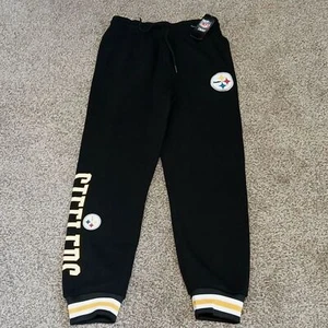 Pittsburgh Steelers NFL Jogger Pants Boys Size (14/16) NWT - Picture 1 of 6