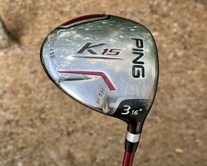 Ping K15 Fairway 3 Wood SF Tec 16° Ladies TFC149 Graphite L-Flex women’s RH - Picture 1 of 6