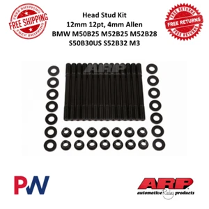 ARP Head Stud Kit 12pt 4mm Allen For BMW M50B25 M52B25 M52B28 S50B30US S52B32 M3 - Bild 1 von 7