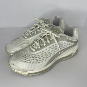 Nike Air Max Deluxe Men's Size 7.5 Sneakers - Triple White (AV2589-100) - Picture 1 of 8