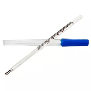 Glass For Home Use Oral & Axillary Adult Kids Triangle Glass Body Thermomete 1ml - Picture 1 of 6
