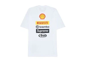 Supreme Ducati Logos Tee White - Picture 1 of 3