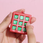 1Pc Mini Tic-tac-toe Game Keychain Pendant Decompress XO Spin Chess Game Kid Toy