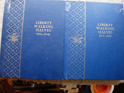 COMPLETE SET 65 DIFFERENT WALKING LIBERTY SILVER HALF DOLLARS -1916-1947 - L740 - Image 1 of 4