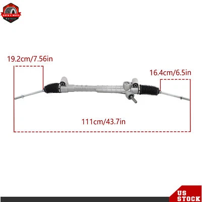 动力转向架和小齿轮组件适用于雪佛兰 Malibu Pontiac G6 Saturn Aura — 第 1/4 张图片