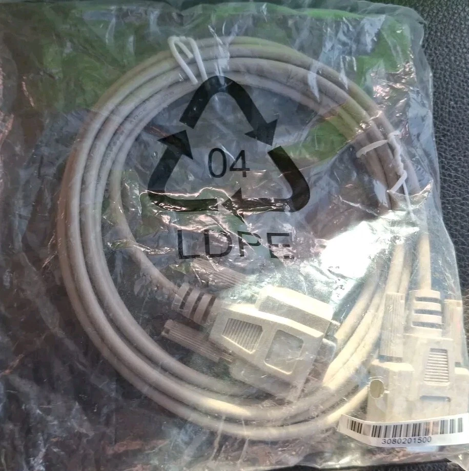  6 Foot Db9 9 Pin Serial Port Cable Female / Female Rs232 sealed new - Image 1 of 1