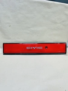 Honda Civic EF SH4 Sedan Rear Center Taillight Garnish OEM Stanley USDM 88-91 - Bild 1 von 11