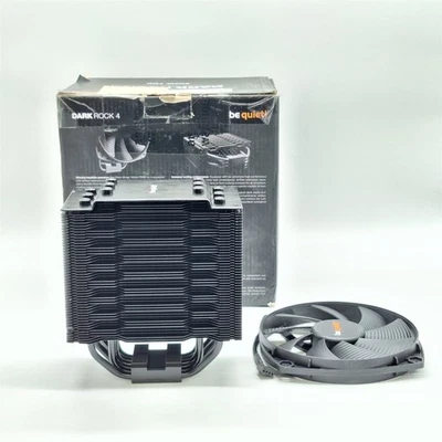be quiet! Dark Rock 4 200W TDP CPU Cooler| Intel | AMD | Black | BK021 *READ* - Image 1 of 4
