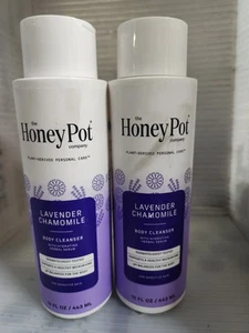 2X Honey Pot Hydrating Body Cleanser Lavender Chamomile Sensitive Skin 15fl oz - Picture 1 of 7