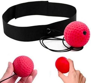 KWOW Boxing Reflex Ball, Portable Boxing Training Speed Ball with Headband - Picture 1 of 4