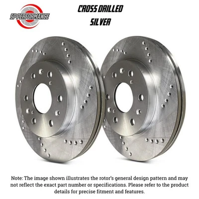 Front Disc Brake Rotor Set for 2003-2004 Subaru Legacy GT - Image 1 of 4