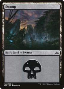 10x Swamp Basic Land - Rivals of Ixalan - NM/LP - SPARROW MAGIC mtg - Picture 1 of 1