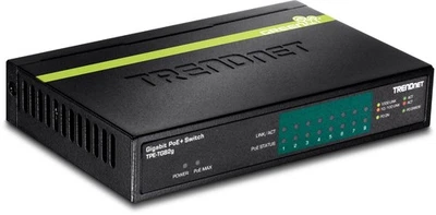 TRENDnet 8-Port Gigabit PoE+ Switch (tpe-tg82g) (tpetg82g) - Image 1 of 4