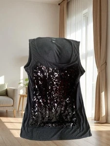 Blusa Camisa Alfani Usada Para Mujer Sin Mangas Lentejuelas Talla Med Moda Clásica - Imagen 1 de 8