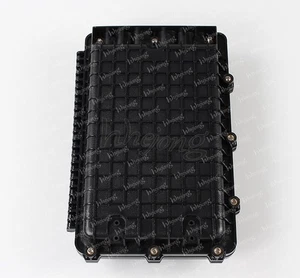 48 core 3 In 3 Out Fiber Optic Drop Cable Fiber Optic Splice Closure Joint Box - Afbeelding 1 van 8
