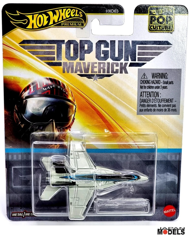 TOP GUN MAVERICK F/A-18E SUPER HORNET Hot wheels 1:64 Real Riders Pop Culture - Immagine 1 di 1