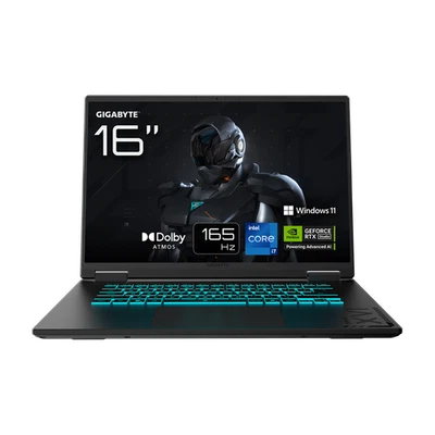 Laptop GIGABYTE A16 CMHI2DE893SH - 16" FHD 165Hz IPS Display, Intel Core i7 1362 - Bild 1 von 4