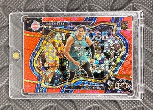 2022-23 Select Jaden Ivey RC Red Disco Prizms Courtside /49 Pistons Color Match - Picture 1 of 3