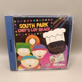 South Park Chef's Luv Shack Dreamcast Game Complete CIB (German Case)
